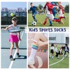 Durio Youth Baseball Socks Toddler Kids Soccer Socks Soft Cotton