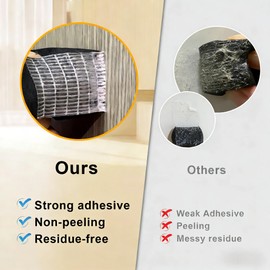 Trisiki High Density Foam Weather Stripping Door Seal Strip Insulation Tape Roll for Insulating Door Frame, Window, Air Conditioner Soundproof Self Adhesive Sealing Weatherstrip(1 in x 1/4 in x 66 Ft)