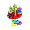 ISO TRADE Wood Form Sorter Stackable Ladybird 7710 Puzzles, Multi-Coloured