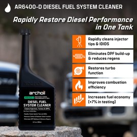 Archoil Diesel Fuel System Kit - AR6500 Diesel Treatment (40 oz) + AR6400-D Diesel Fuel System Cleaner