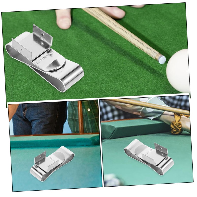 WOONEKY Snooker Supply Billiard Accessories Magnetic Billiard Chalk Holder Chalk