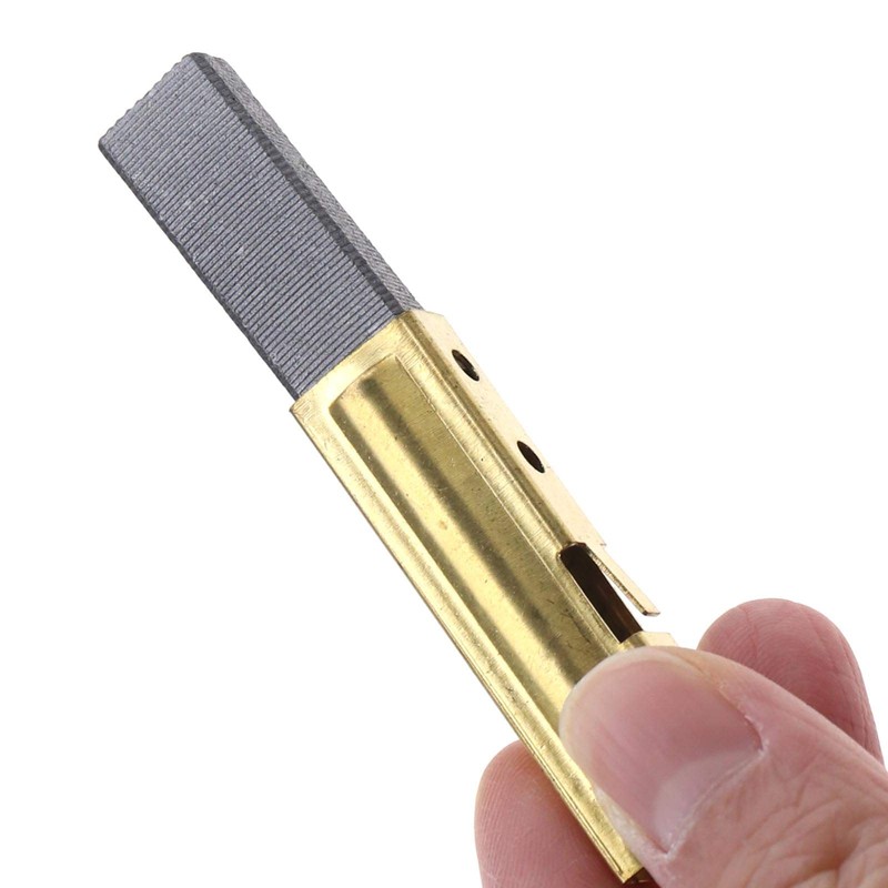 Micro Traders 2PCS Laminated Carbon Brush, Replacement Part Compatible with