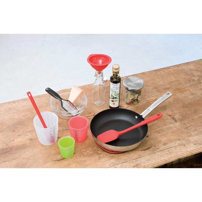 ワールドクリエイト ViV ヘラ シリコン ミニ スパチュラ ダークレッド 59873