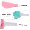 Baluue Thick Material Face Washing Brush 4pcs Handheld Cleansing Skin