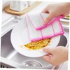 CHILDWEET 10 Pcs Reusable Kitchen Dish Towels Ultra Absorbent Gauze