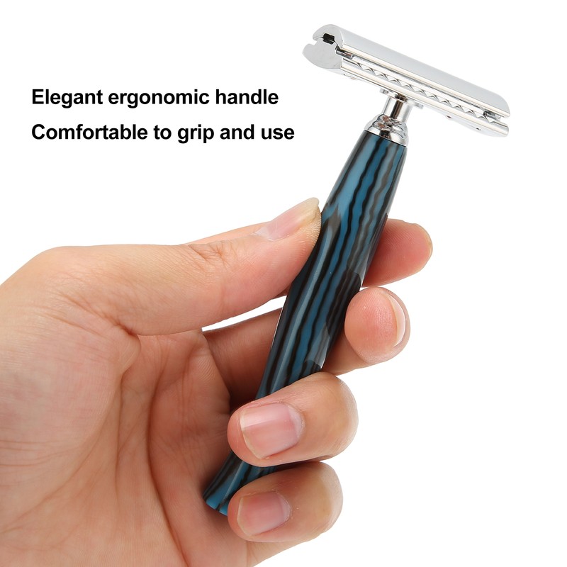 Men's Beard Razor Handle Double Edge Manual Safety Shaving Razor