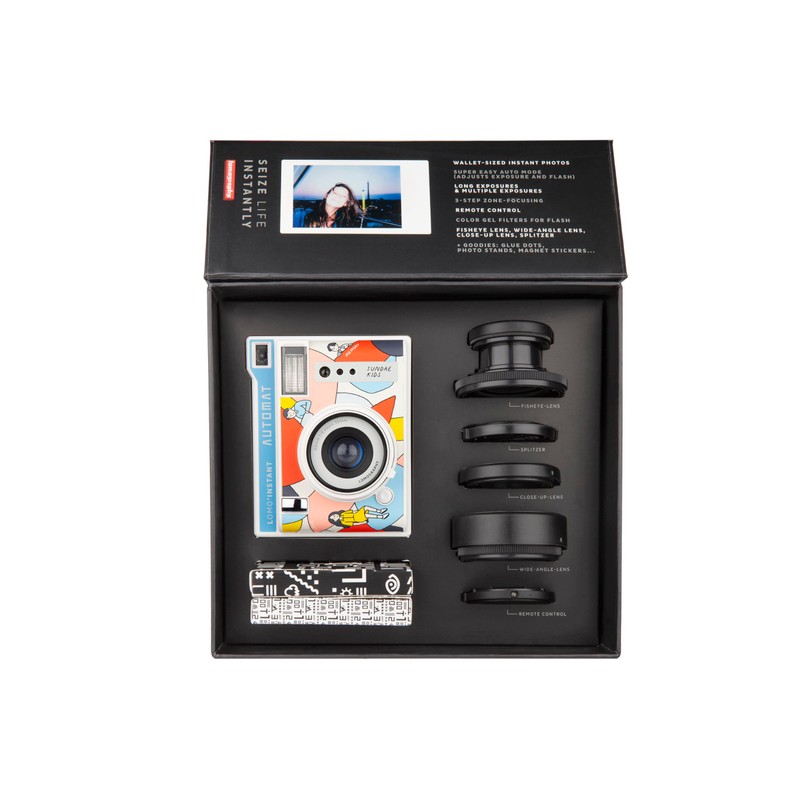 Lomo'Instant Automat Camera Sundae Kids Edition + 3 Different Attachment