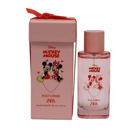 Zara Micky Mause & Minnie Kids Perfume Fruity Floral Fragrance Scent with Vanilla Watermelon & Magnolia EDT Eau De Toilette 40ml (1.35 fl.oz.)