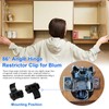 50 PCS Cabinet Hinge Restrictor 38C315B3 for Blum, 86 Degree