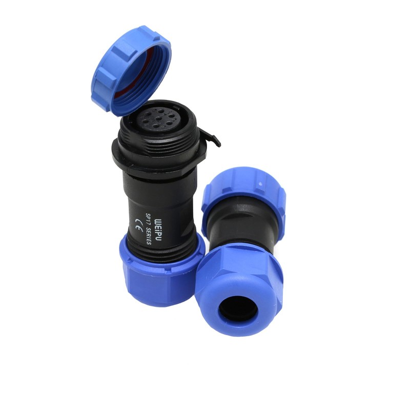 ZBLZGP Weipu SP17 IP68 Waterproof Panel Mounting Automotive Quick Release
