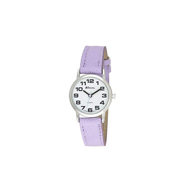 Ravel Women's Easy Read Watch with Big Numbers (Medium) -