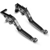 LANQIAN Brake & Clutch Levers Set Foldable Extendable CNC Compatible