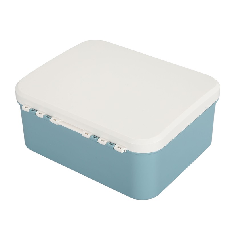 9L Capacity Lockable Storage Trunk for Files Document Organizer Double