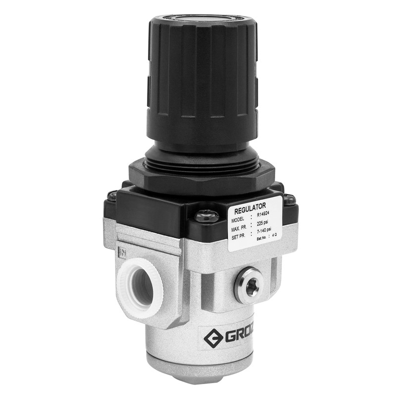 Groz 60053 Air Regulator - Intermediate 3/8" NPT