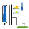 Rain Gauge Outdoor for Yard, Heavy Duty Rain Guage Gage