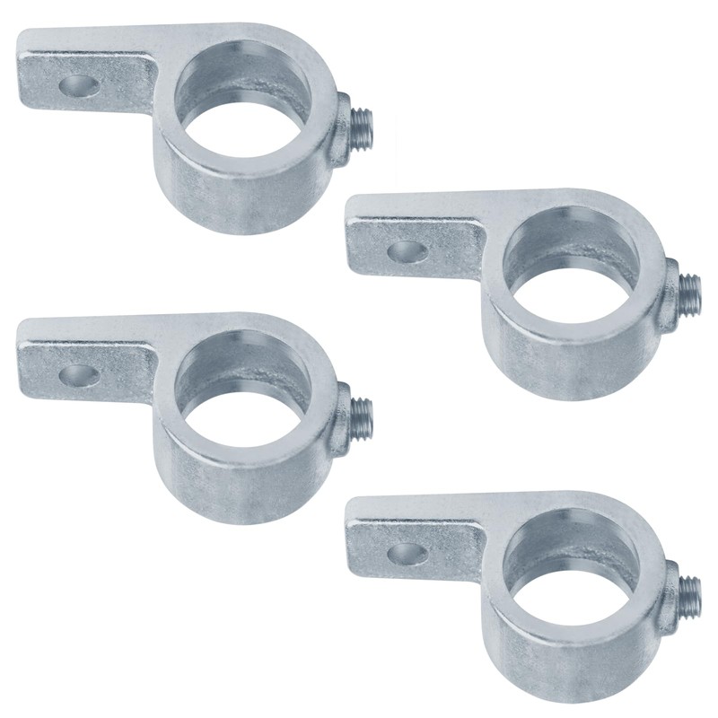 eoere 4 PCS Offset Flange Handrail Fitting, Fits 1" Nominal