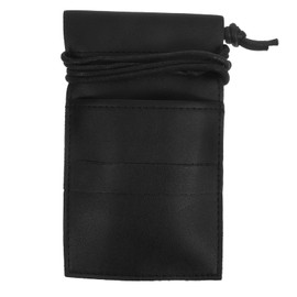 minkissy 2 Pcs Barber Scissors Pouch Hairdressing Tool Bag Sandwich Design Non-slip Carry Combs Clips