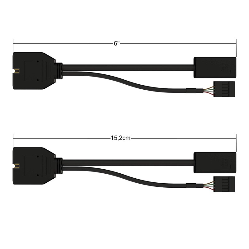 LINKUP - Conector interno 3.1 10G Gen 2 de 20