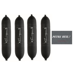 blntackle76 Set of 4 Underwater Floats Black 8-60 g U Float Catfish Float Underwater Float (40 g)