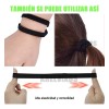 15pz Bandas Elásticas Moda Deportivas Delgadas El Cabello Camuflaje 2