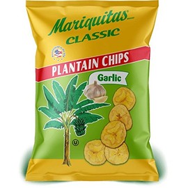 Mariquitas Classic Plantain Chips Garlic 4.5 oz
