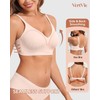 Vertvie Wireless Bras for Women Full Coverage Push Up Bra