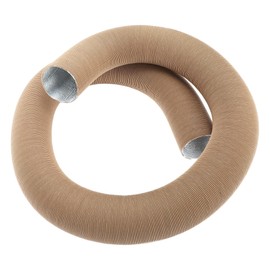 VekAuto Car Heater Pipe 60 mm ID 180 cm Max L Hot Air Hose Car Truck Motorhome Bus Van Boat Aluminium Foil Brown