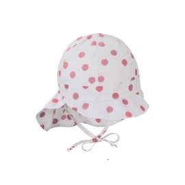 Sterntaler Baby Girls' Peaked Cap with Neck Protection 1412125 Winter Hat, pink