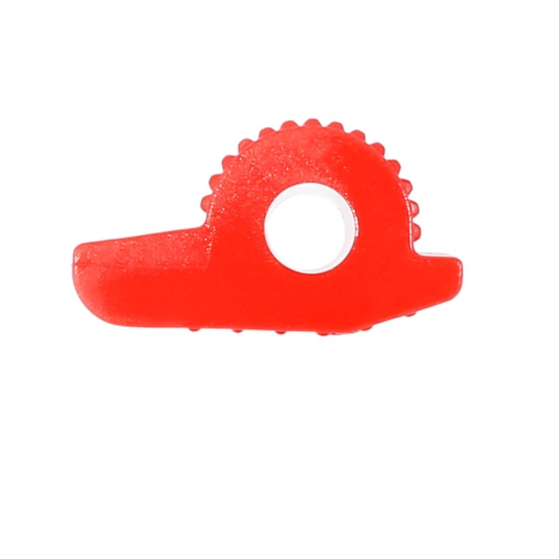 F FIERCE CYCLE Universal Red Gear Shift Shifter Protector Cover