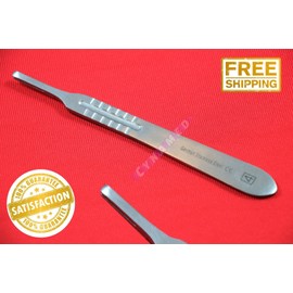 CYNAMED GERMAN HIGH GRADE SCALPEL HANDLE #4  1 EACH SURGICAL VETERINARY DENTAL CRAFTS