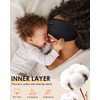 Bluetooth Sleep Headphones White Noise Sleep Mask | 3D Eye
