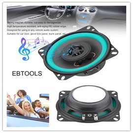 8 cm Car Audio System Car Speaker Sound Car Speaker Car Sound System 4 Inch 100 Watt Car Tweeter Super Power Speaker Vehicle Door Music Audio Speaker