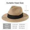 Lanzom Summer Beach Sun Hats for Men Women Foldable Floppy
