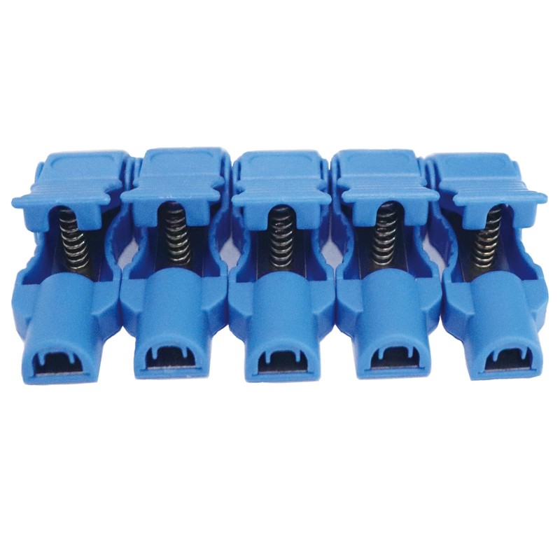 10pcs EKG ECG Alligator Electrode Clip,Universal Connection for 4.0 Banana