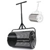 Compost Spreader 24 Inch Peat Moss Spreader with Installation Support