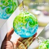 4" Hand Blown Baubles Glass Gazing Ball Garden Ball for