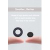 OPUGIT Silicone Eyeglasses Temple Grips Retainer, Upgraded Mini Round Eyewear