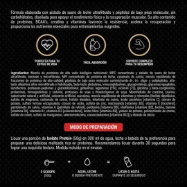 Isolate Protein & Amino Zero Carb F&nt Whey Sabor Nuez
