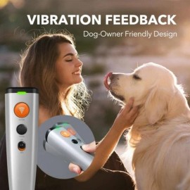 Universal Ultrasonic Anti-Barking Device Dog Bark Control Sonic Silencer Trainer Outdoor