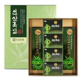 비누선물세트 6호 (죽염비누 4개 + 대소금치약 2개) Soap Gift Set No. 6 (4 Dead Sea Salt Soaps + 2 Large Salt Toothpastes)