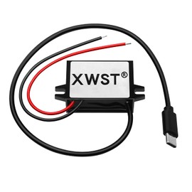 XWST DC DC 8-85V to 5V USB converter 12V 24V 36V 48V 60V 72V to 5V 3A 15W with Type-C USB output power Adapter converter Voltage Buck Regulator,Step-down Module Transformer