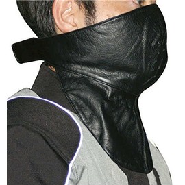 MOTO FIELD MFK-36 Leather Mask Black