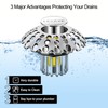 LEKEYE Bathroom Sink Stopper | Shower Drain Hair Catcher |
