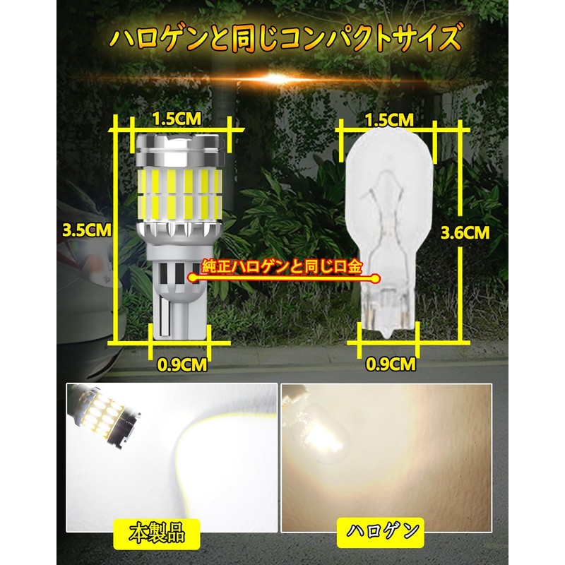 WENLE Super Explosion 4,000 LM! T16 LED Back Lamp, Reverse