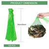 Mordx 100Pcs Reusable Produce Plastic Mesh Bag,20 Inch Seafood Boil