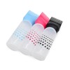 Mikinona Hair Dye Shampoo Bottles 3pcs Refillable Containers Salon Hair