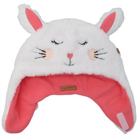 Flap Jack Kids Cold Protection Hat, Reversible Sherpa Hat, Kids, white