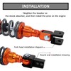 M8 8mm Rear Shock Extender Absorbers Universal Motorcycle Riser Heightening