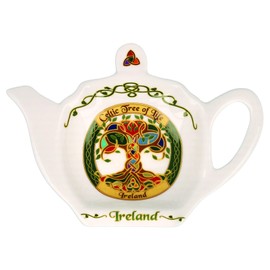 Shamrock Gift Company Celtic Tree of Life Teabag Tray - 10573