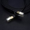 HiCHN RJ45 Plug Protector Dust Covers 50 Pcs Transparent Click